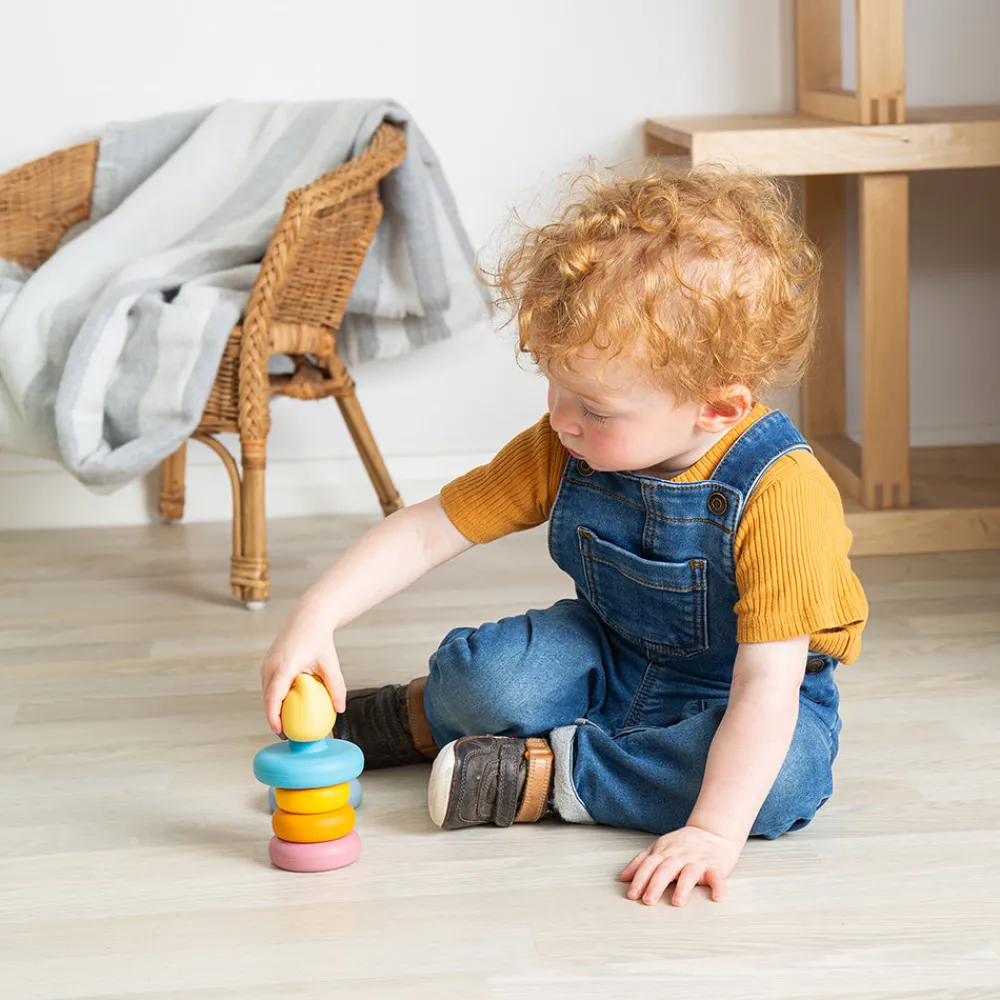 silicone_stacking_cat_5.webp Clearance Silicone Stacking Cat Wooden Puzzles And Activity Toys | Traditional Wooden Toys