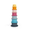 New Silicone Stacking Cups Wooden Puzzles And Activity Toys | Traditional Wooden Toys