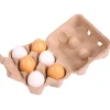 Clearance Six Eggs in Carton Play Shop Cook And Share | Wooden Toy Food Sets