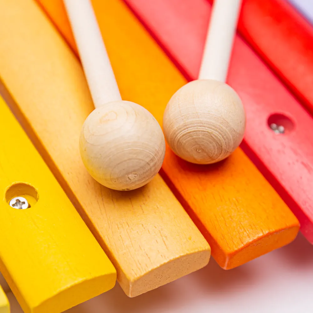 snazzy_xylophone_4.webp Discount Snazzy Xylophone Traditional Wooden Toys | Gifts For 5 Yr Olds