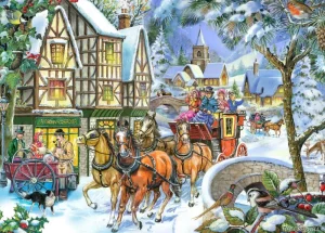 Best Snow Coach – BIG 500 Piece Jigsaw Puzzle Children's Wooden Puzzles