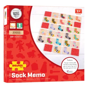 Fashion Sock Memory Game Traditional Wooden Games