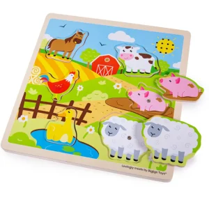 Best Sound Puzzles – Farm Wooden Puzzles And Activity Toys | Children's Wooden Puzzles