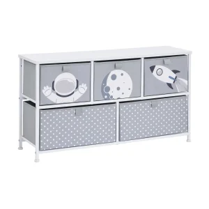Fashion Space 5 Drawer Storage Chest Kids Kid’s Furniture