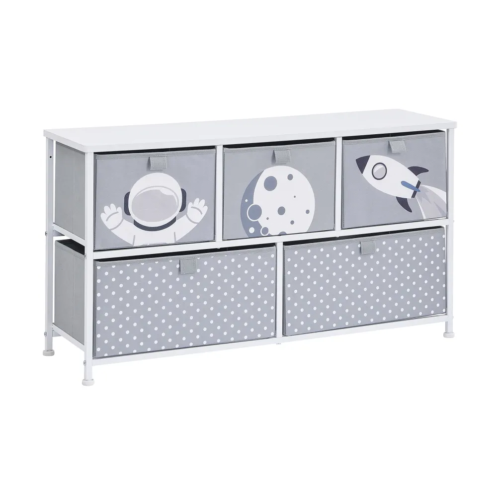 space__drawer_storage_che_1.webp Fashion Space 5 Drawer Storage Chest Kids Kid’s Furniture
