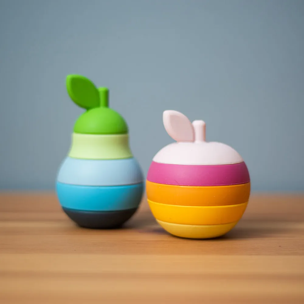 stacking_apple__pear_4.webp Online Stacking Apple & Pear Wooden Puzzles And Activity Toys | Traditional Wooden Toys