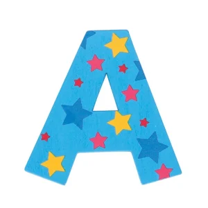 Clearance Star Letter A (Blue ) Kids Kids Room Accessories