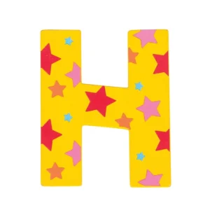 Best Star Letter H (Green ) Kids Kids Room Accessories