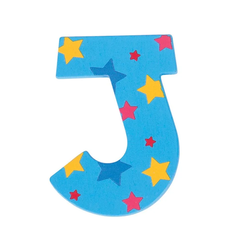 star_letter_j_blue__1.webp Sale Star Letter J (Blue ) Kids Kids Room Accessories