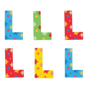 Fashion Star Letter L (Blue ) Kids Kids Room Accessories