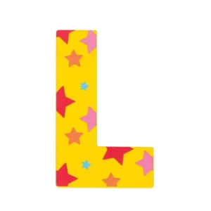Fashion Star Letter L (Blue ) Kids Kids Room Accessories