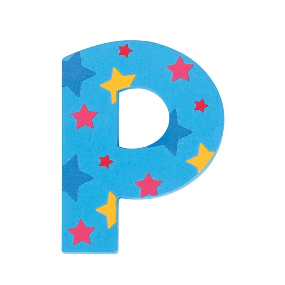 star_letter_p_blue__1.webp Online Star Letter P (Blue ) Kids Kids Room Accessories
