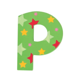 Online Star Letter P (Blue ) Kids Kids Room Accessories