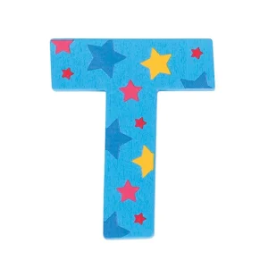 Hot Star Letter T (Red ) Kids Kids Room Accessories
