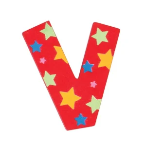 Fashion Star Letter V (Blue ) Kids Kids Room Accessories