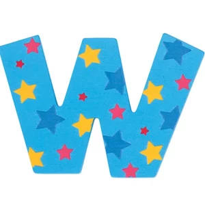 Online Star Letter W (Red ) Kids Kids Room Accessories