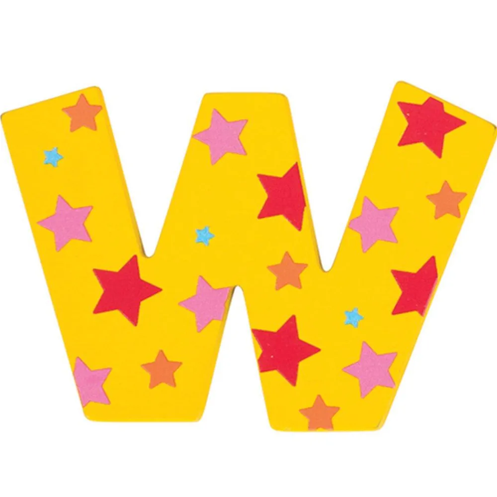 star_letter_w_red__4.webp Online Star Letter W (Red ) Kids Kids Room Accessories