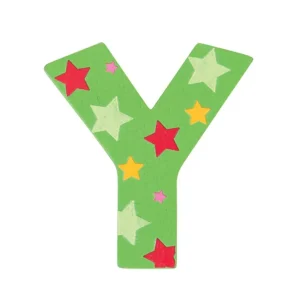Hot Star Letter Y (Blue ) Kids Kids Room Accessories