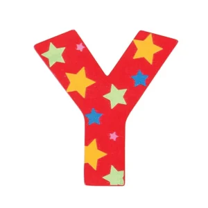 Hot Star Letter Y (Blue ) Kids Kids Room Accessories