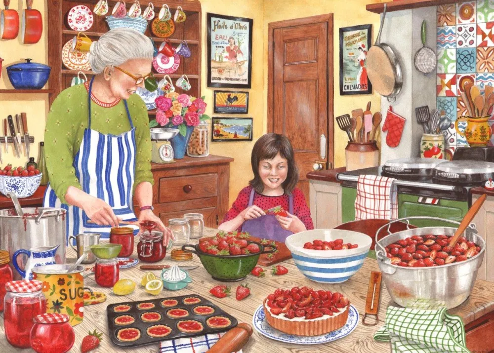 strawberry_jam__big__piec_0.webp Discount Strawberry Jam – BIG 250 Piece Jigsaw Puzzle Children's Wooden Puzzles