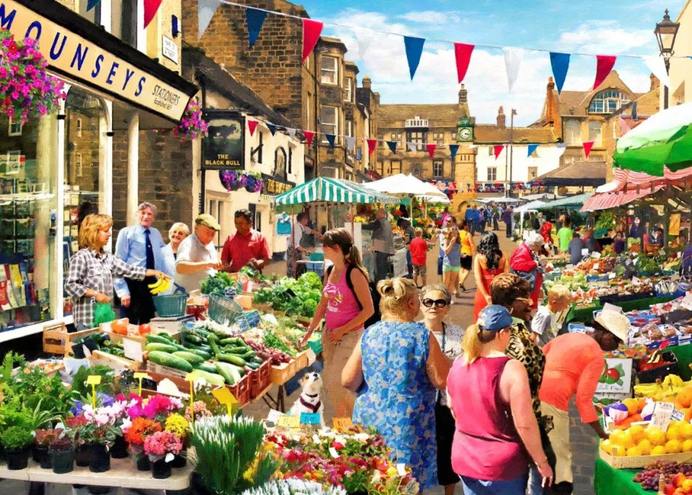 street_market___piece_jig_0.webp Best Street Market – 1000 Piece Jigsaw Puzzle Children's Wooden Puzzles