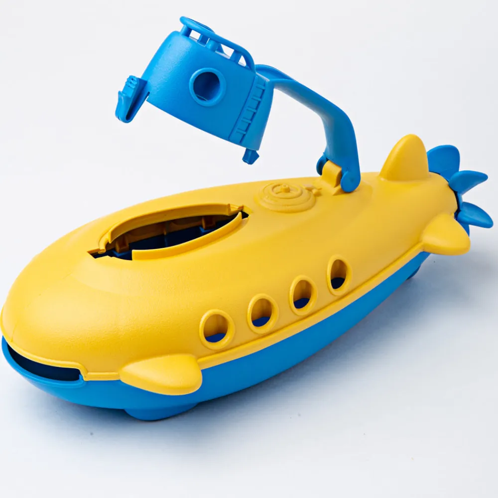 submarine_blue_handle_3.webp Clearance Submarine (Blue Handle) Wooden Toy Cars For Children
