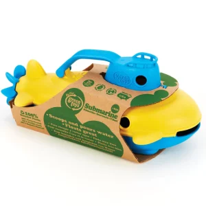 Clearance Submarine (Blue Handle) Wooden Toy Cars For Children