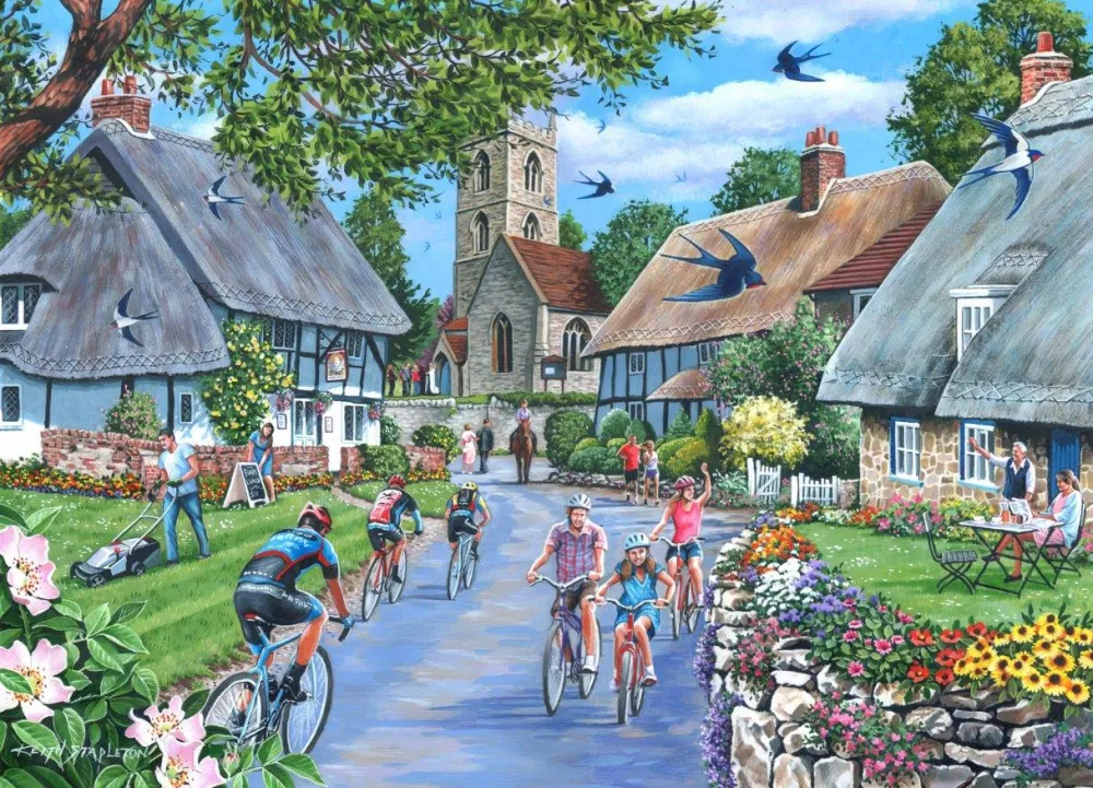sunday_morning__big__piec_0.webp Online Sunday Morning – BIG 500 Piece Jigsaw Puzzle Children's Wooden Puzzles
