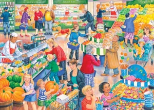 Online Supermarket Dash – BIG 250 Piece Jigsaw Puzzle Children's Wooden Puzzles