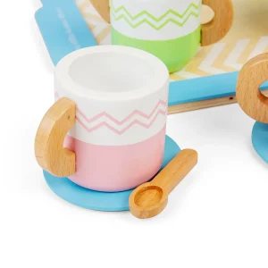 Online Tea Tray Set Play Shop Cook And Share | Wooden Toy Food Sets