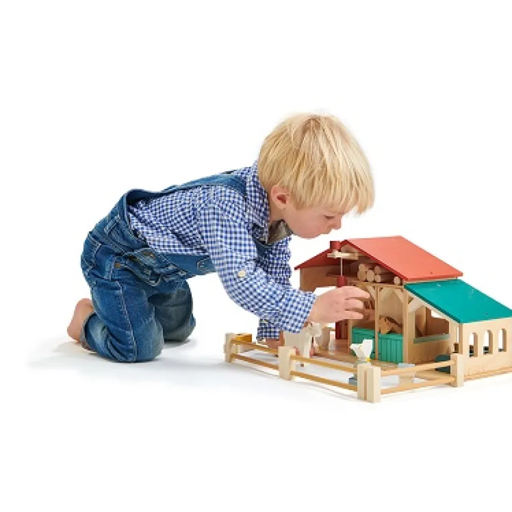 tender_leaf_farm_1.webp New Tender Leaf Farm Wooden Animal Toys | Wooden Farm Sets & Animal Toys