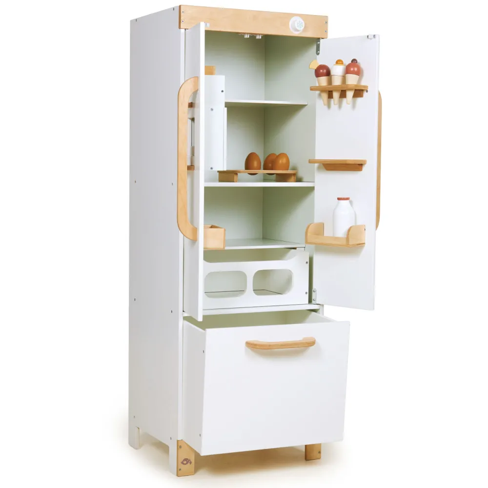 tenderleaf_refrigerator_3.webp Best Tenderleaf Refrigerator Play Shop Cook And Share | Pretend Play Kitchens