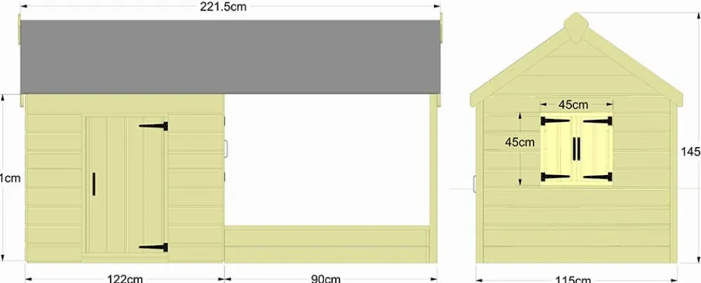 the_benjie_playhouse_1.webp Sale The Benjie Playhouse Kid’s Playhouses & Tents