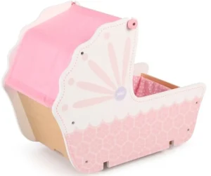 Best 3 in 1 Wooden Doll’s Pram Prams & Cradles