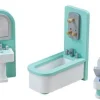 Clearance Bathroom Dolls House Furniture Wooden Doll’s Houses