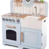 Hot Country Play Kitchen Blue Play Shop Cook And Share | Pretend Play Kitchens