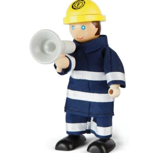 New Firefighters and Accessories Wooden Toy Cars For Children
