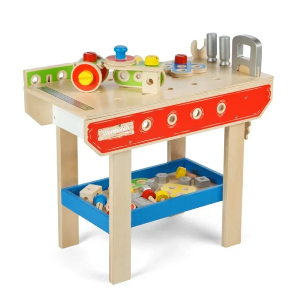 Clearance Kids Workbench Traditional Wooden Toys | Toy Workbenches