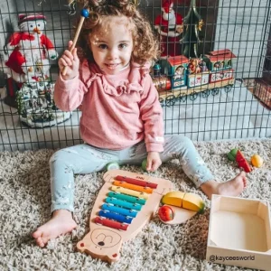 Fashion Musical Bear Xylophone Gifts For 3 Year Olds | Toy Musical Instruments