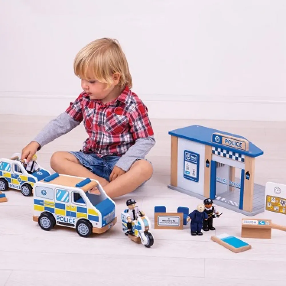 tidlo_police_van_1.webp Clearance Police Van Toys For 4 Year Olds | Gifts For 3 Year Olds