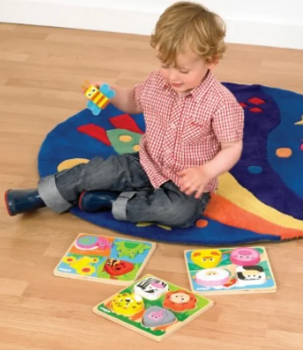 Hot Touch and Feel Bugs Puzzle Wooden Puzzles And Activity Toys | Children's Wooden Puzzles
