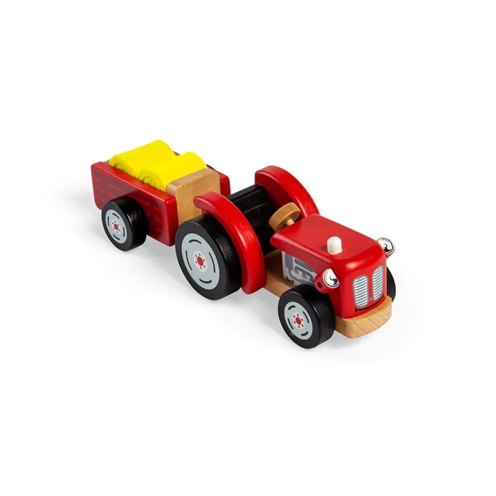 tidlo_tractor_and_trailer_0.webp Hot Tractor and Trailer Wooden Animal Toys | Traditional Wooden Toys