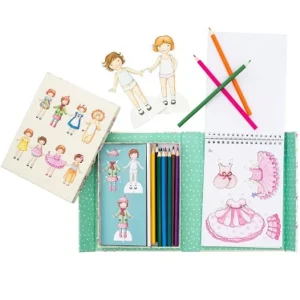 Online Paper Dolls Kit – Vintage Kids Arts And Crafts Sets For Kids