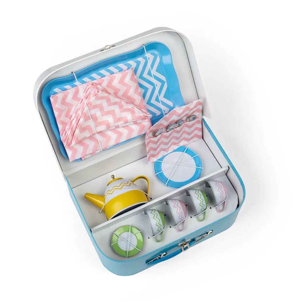 tin_tea_set_1.webp Sale Tin Tea Set Play Shop Cook And Share | Wooden Toy Food Sets