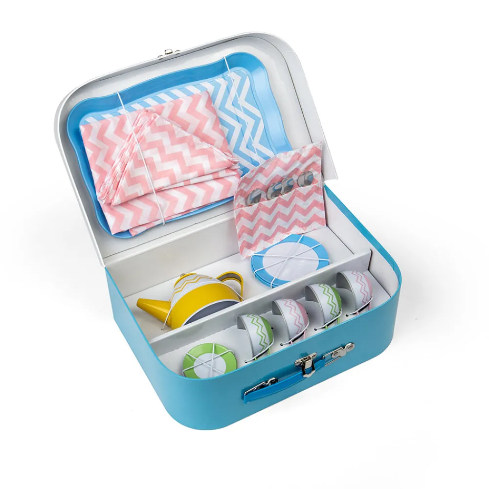 tin_tea_set_2.webp Sale Tin Tea Set Play Shop Cook And Share | Wooden Toy Food Sets