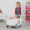Hot Toddler Wooden Push Along Walker | Cat and Dog Push Along Kids Kid’s Furniture | Baby Walkers