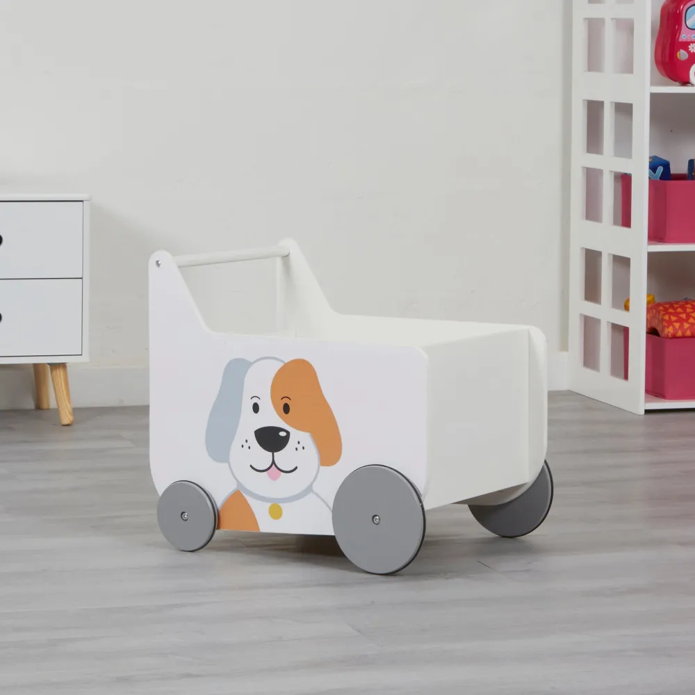 toddler_wooden_push_along_6.webp Hot Toddler Wooden Push Along Walker | Cat and Dog Push Along Kids Kid’s Furniture | Baby Walkers