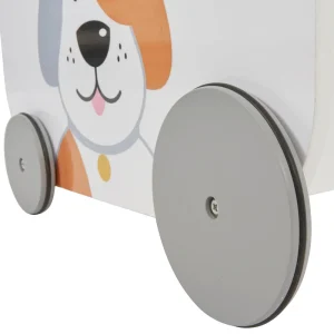 Hot Toddler Wooden Push Along Walker | Cat and Dog Push Along Kids Kid’s Furniture | Baby Walkers