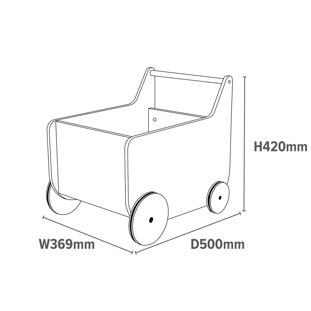 toddler_wooden_push_along_9.webp Hot Toddler Wooden Push Along Walker | Cat and Dog Push Along Kids Kid’s Furniture | Baby Walkers
