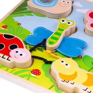 Discount Touch and Feel Puzzle (Insects) Wooden Puzzles And Activity Toys | Children's Wooden Puzzles